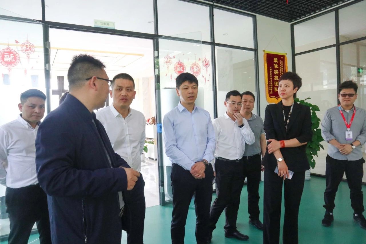快訊 | 溫州市甌海區(qū)領導一行蒞臨寶開參觀考察