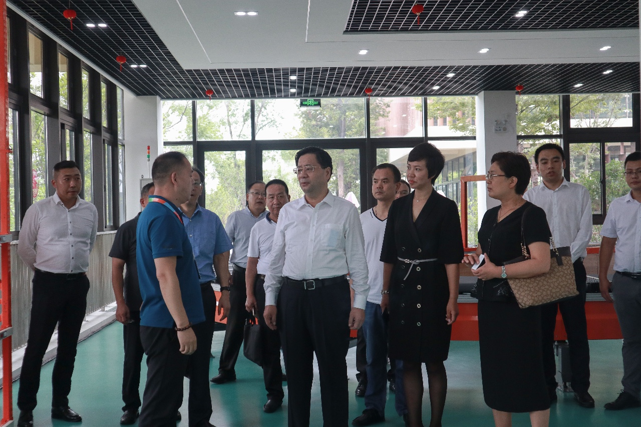 快訊 | 河北省工信廳、石家莊市委市政府領導蒞臨寶開智能參觀考察